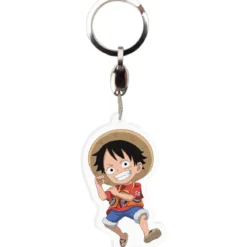one piece: red - acryl keychain - luffy