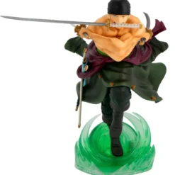 one piece - roronoa zoro - statua 18cm