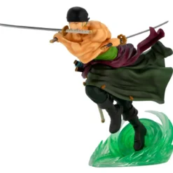 one piece - roronoa zoro - statua 18cm