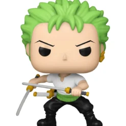 one piece - roronoa zoro (two sword style) 9cm - funko pop! 1775