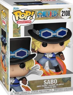 one piece - sabo 9cm - funko pop! 2108