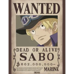 one piece - set 2 chibi posters 52x38cm - wanted sabo & ace