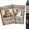 one piece - set 2 chibi poster 52x38cm - wanted usopp & frankie