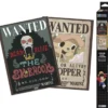 one piece - set 2 chibi poster 52x38cm - wanted chopper & brook