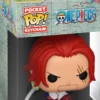 one piece - shanks - funko pop! keychain