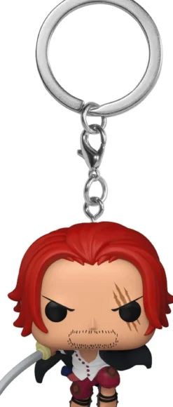 one piece - shanks - funko pop! keychain