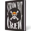 one piece taccuino con elastico 15x21cm - straw hat crew