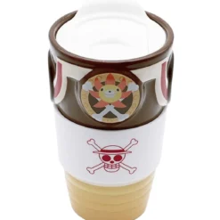 one piece - tazza da viaggio in ceramica - thousand sunny