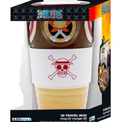 one piece - tazza da viaggio in ceramica - thousand sunny