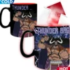 one piece - tazza heat change 460ml - luffy vs kaidou