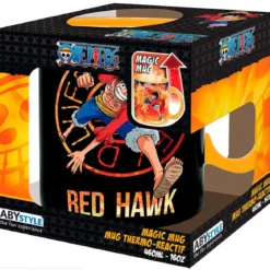 one piece - tazza heat change 460ml - luffy & sabo