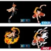one piece - tazza heat change 460ml - luffy & ace