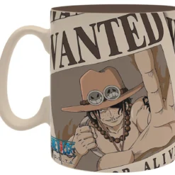 one piece - tazza 460ml - ace wanted