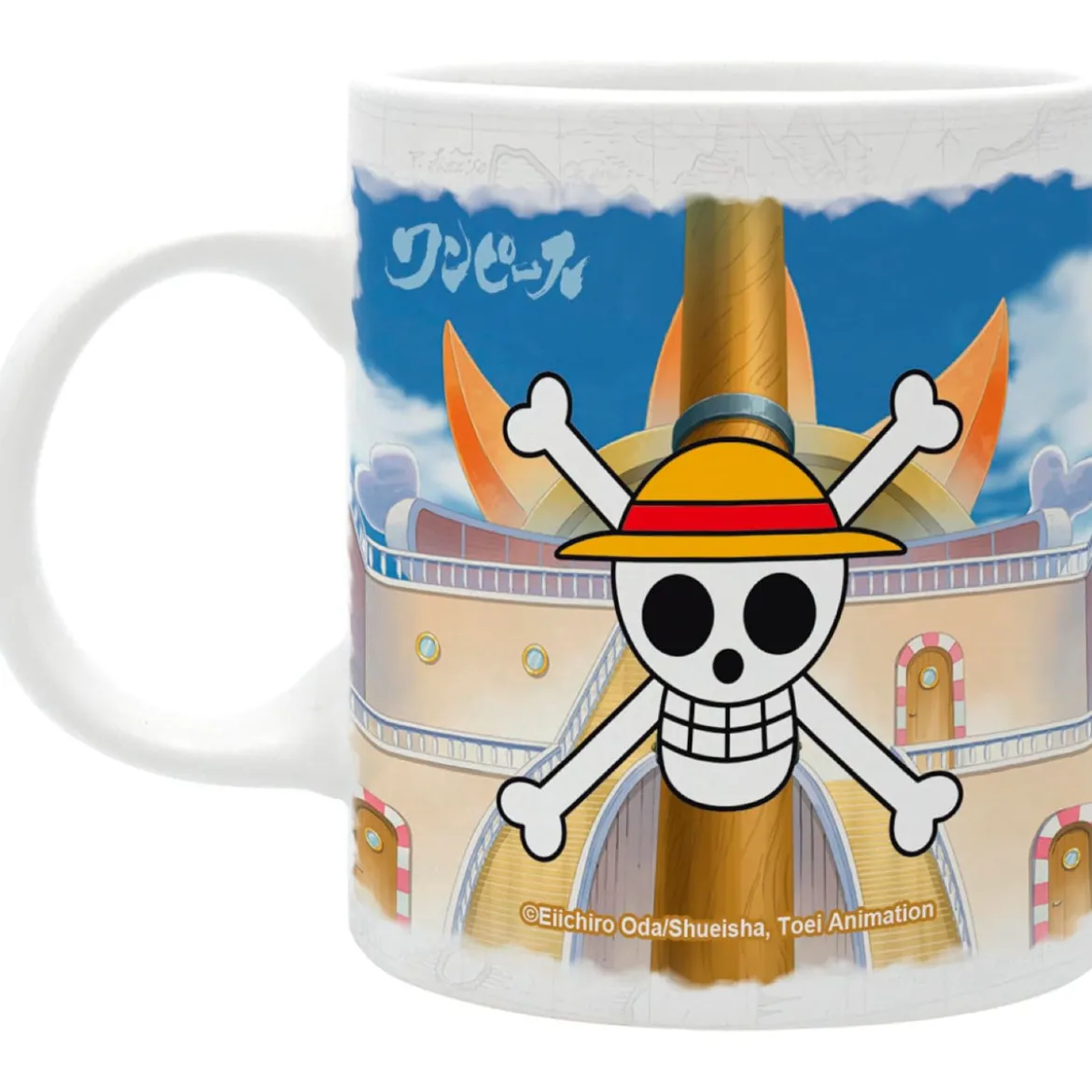 one piece - tazza 320ml - crew on the thousand sunny