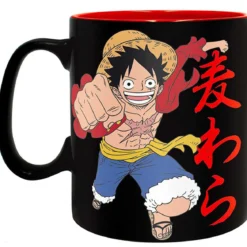 one piece - tazza 460ml - luffy & skull