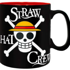 one piece - tazza 460ml - luffy & skull