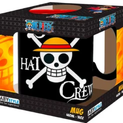 one piece - tazza 460ml - luffy & skull