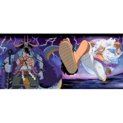 one piece - tazza 320ml - luffy vs kaido