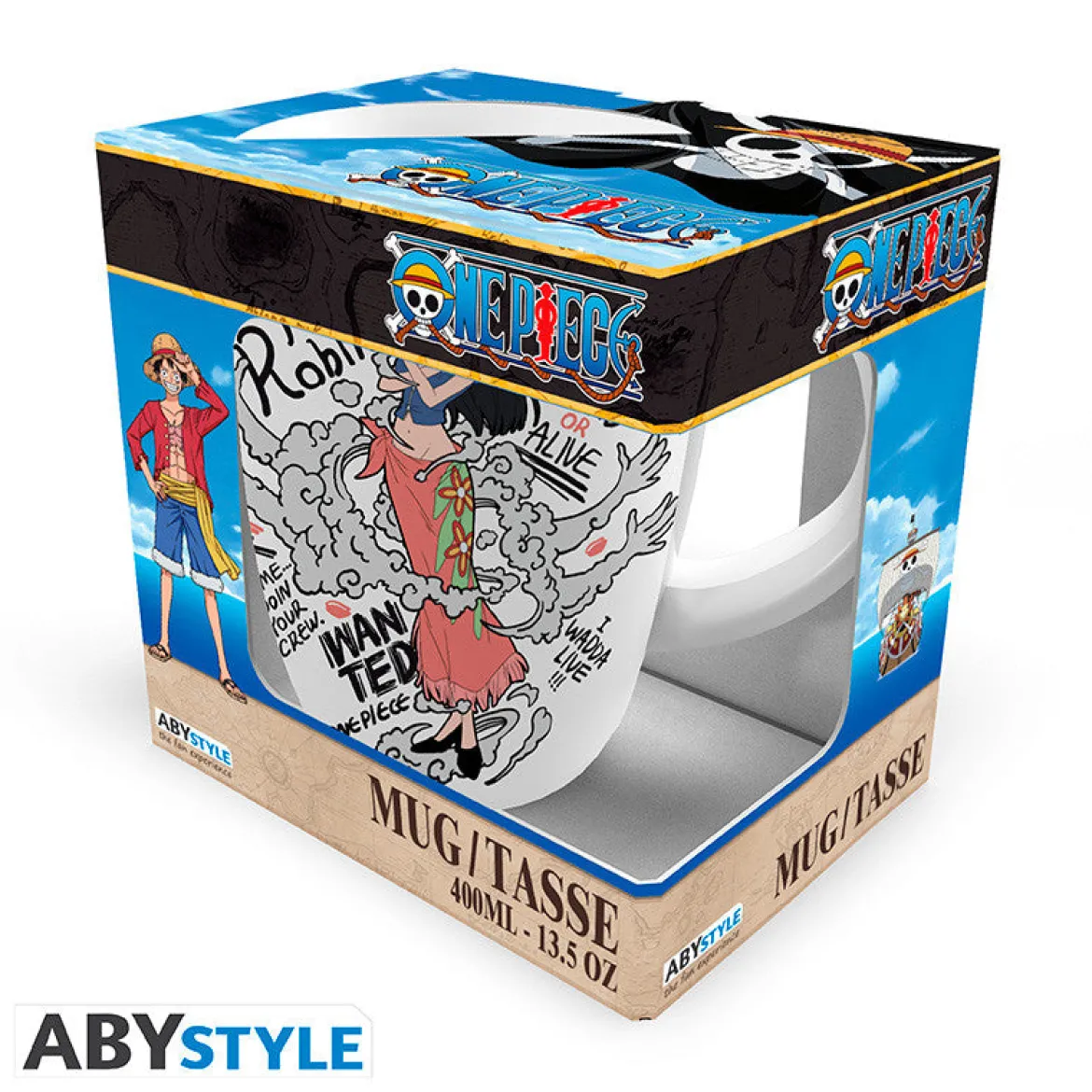 one piece - tazza 400ml - nico robin
