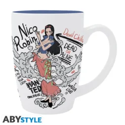 one piece - tazza 400ml - nico robin