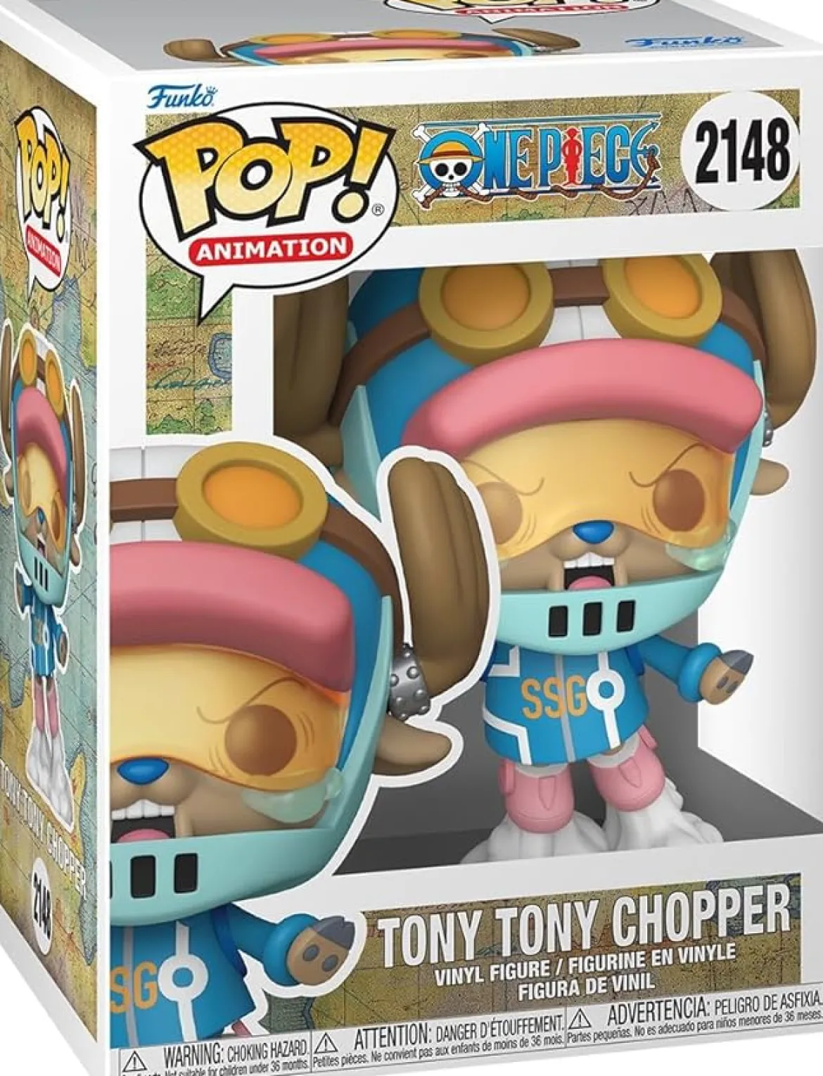 one piece - tony tony chopper (egghead) 9cm - funko pop! 2148