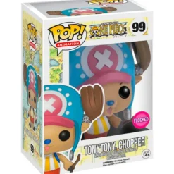 one piece - tonytony chopper (flocked) 9cm - funko pop 99
