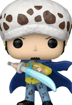 one piece - trafalgar law with blue anesthesia 9cm - funko pop! 1894