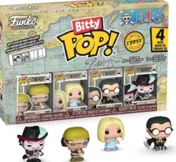 one piece: usopp 4 pack 3cm - funko pop! bitty