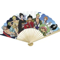 one piece - ventaglio equipaggio cappello di paglia