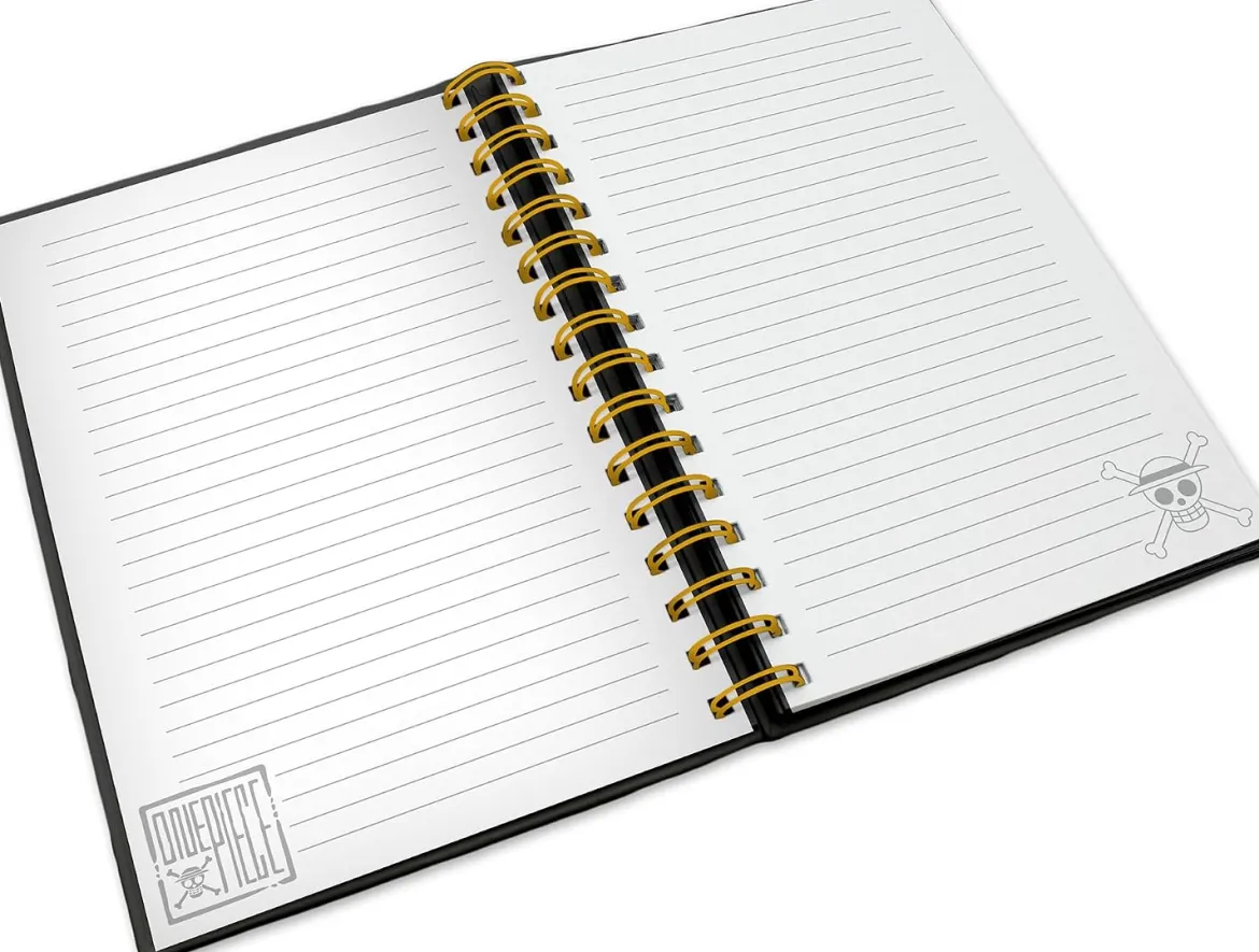 one piece - young straw hat crew - agenda a5 a righe a spirale