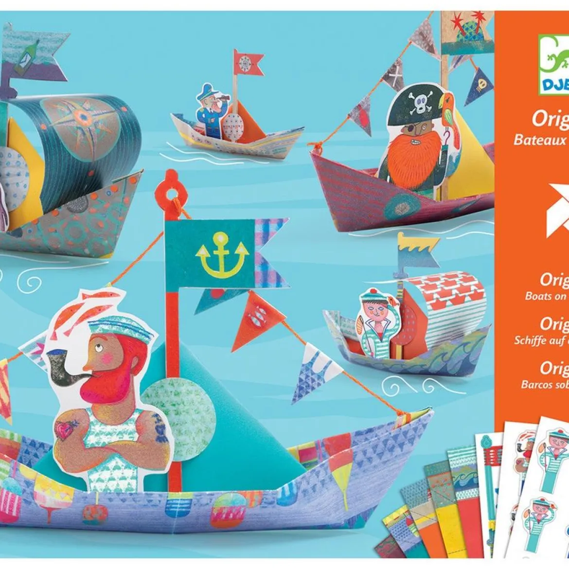 origami - barche galleggianti
