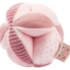 palla attività con sonaglio lapidou in peluche rosa