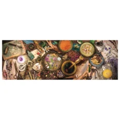 panorama herbalist desk - puzzle 1000 pezzi - high quality collection