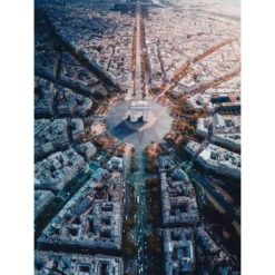 parigi dall'alto - puzzle 1000 pezzi