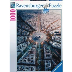parigi dall'alto - puzzle 1000 pezzi