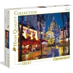 paris-montmartre - puzzle 1500 pezzi high quality collection