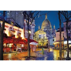 paris-montmartre - puzzle 1500 pezzi high quality collection