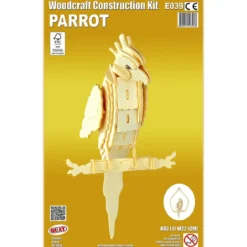 parrot - kit di costruzioni in legno (certificazione fsc)