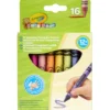 16 pastelli a cera triangolari lavabili mini kids