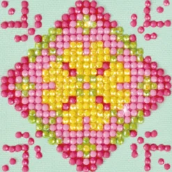 patchwork mandala 1 - diamond dotz starter dds.027