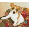 patchwork pup - diamond dotz intermediate dd10.049 51x41cm