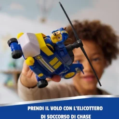 paw patrol air rescue - chase con veicolo