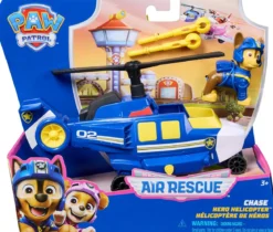 paw patrol air rescue - chase con veicolo