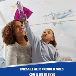 paw patrol air rescue - skye con veicolo