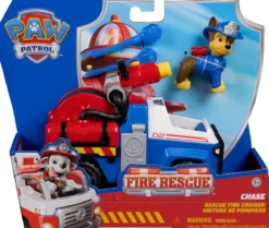 paw patrol fire rescue - chase