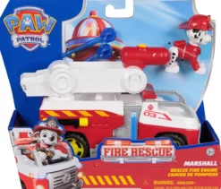paw patrol fire rescue - marshall
