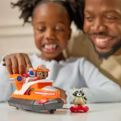 paw patrol fire rescue - zuma