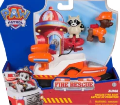 paw patrol fire rescue - zuma