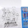 paw patrol - 5 in 1 set da colorare