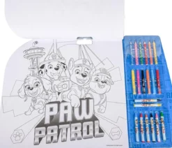 paw patrol - 5 in 1 set da colorare